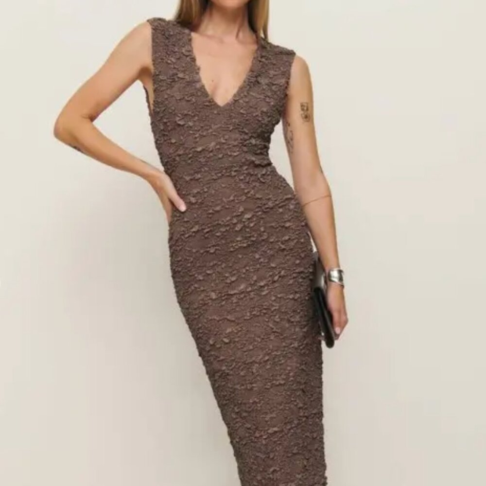 Reformation Palm Knit Dress